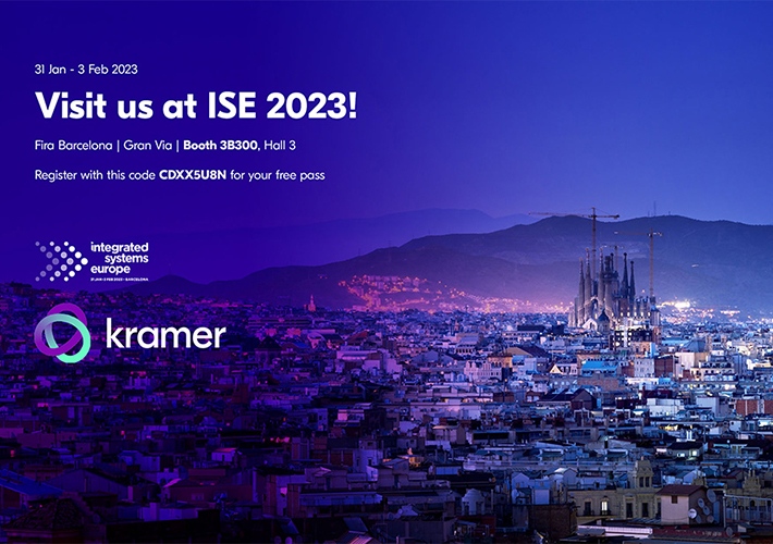 foto Kramer participará en ISE 2023